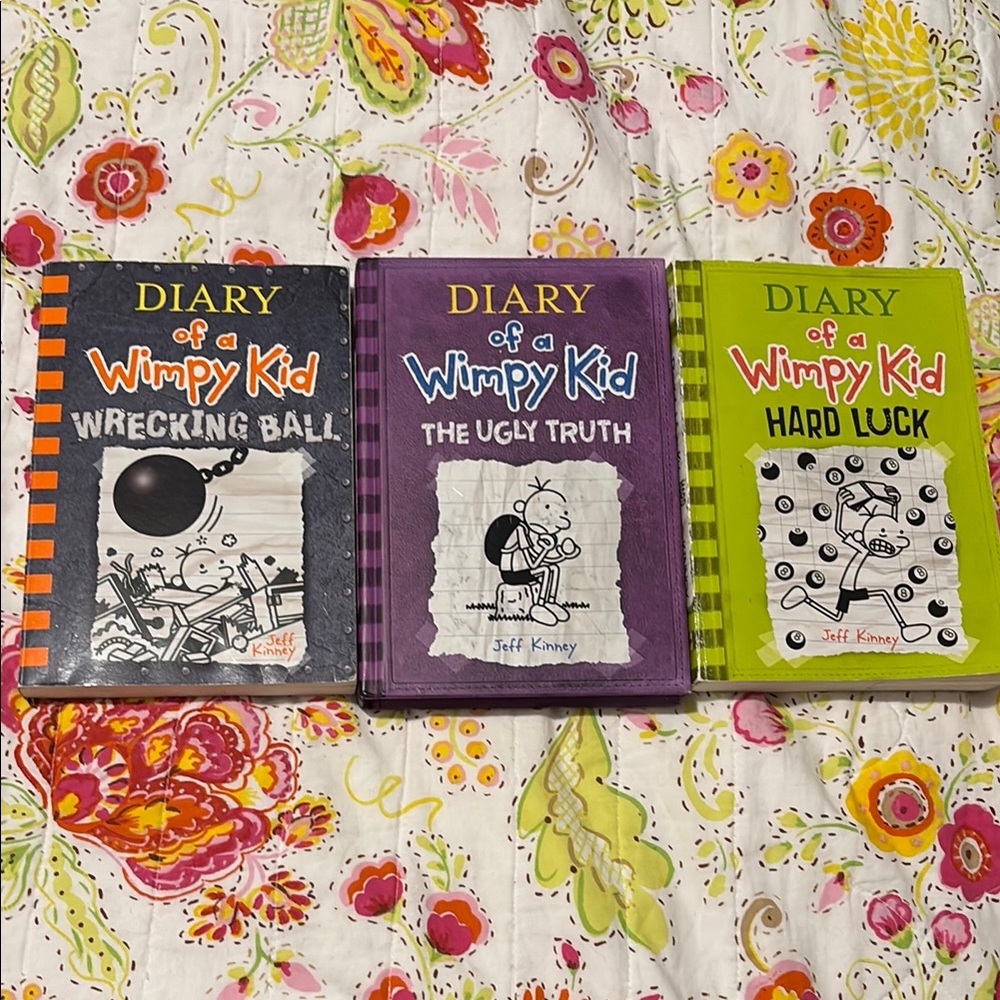 Diary of a Wimpy Kid Books: #5, #8, #14-
Exclusive Bundle!